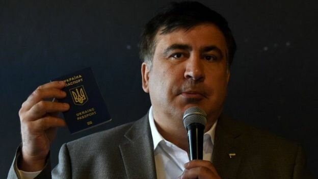 Саакашвили заявил, что хочет поменять власть в Киеве и сделать Одессу лучшим городом в мире - кадры