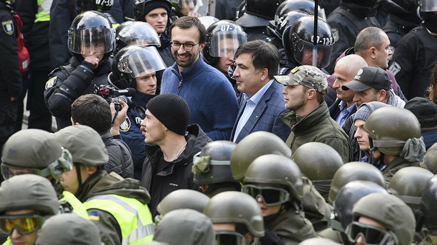 Саакашвили рассказал, как долго продлится организованный им "майдан"