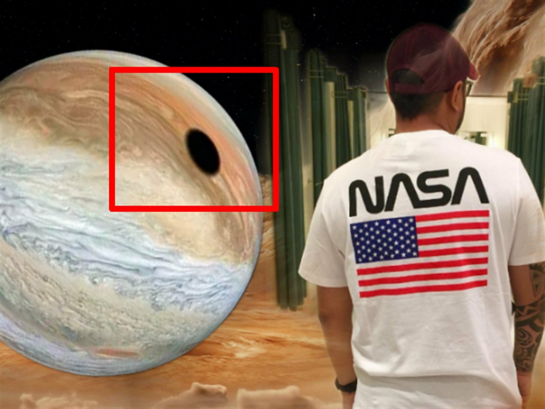В NASA не заметили появление черной метки на Юпитере, которая разбалансирует Вселенную 