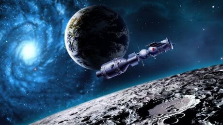 Исследователи построят космическую станцию на Луне, на поверхность которой будут спускаться 10-тонные челноки