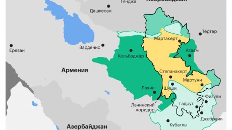 Обновленную карту Карабаха представили СМИ