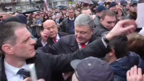 порошенко, закарпатье, митинг, шарий, вопрос, москаль, активист, фото 