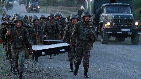 Азербайджанские войска обстреливают из РСЗО "Смерч" город Мартуни и села Арцаха