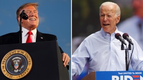 Трамп против Байдена: размещен свежий рейтинг