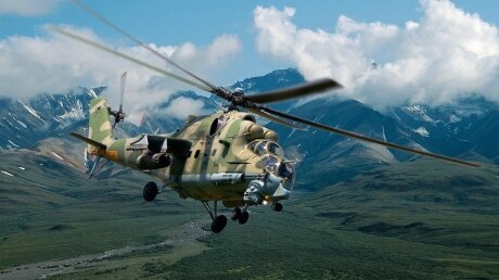 Сопровождение миротворческого конвоя РФ в Карабахе российскими вертолетами засняли на видео