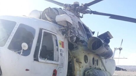 ​В Афганистане ракета попала в молдавский гуманитарный вертолет: в Сети показали видео последствий