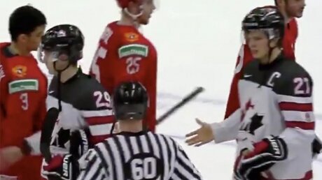 Российские хоккеисты отомстили капитану сборной Канады Хейтону, не пожав ему руку