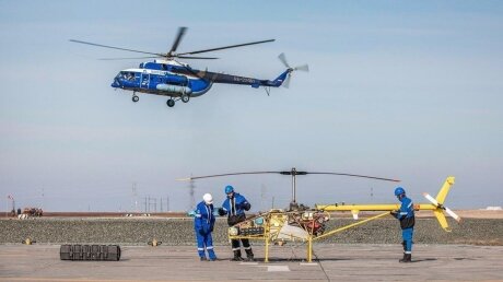 ​В России впервые испытали тяжелый беспилотный вертолет "Тайбер" - подробности