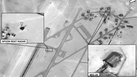 В Пентагоне показали новые фото Су-24, МиГ-29 и "Панцирь-С1" в Ливии 