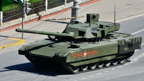 Российский танк Т-14 "Армата" прошел боевое крещение в Сирии
