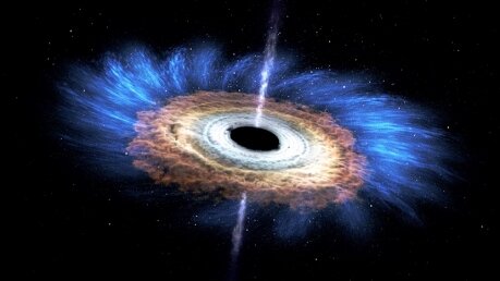 В NASA показали на видео, как черная дыра сокрушила звезду размером с Солнце 