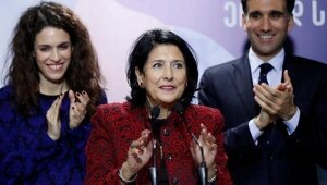 выборы, грузия, результат голосования, Саломе Зурабишвили, политика