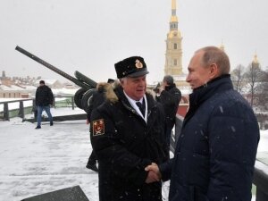 путин, санкт-петербург, пушка, выстрелил, петропавловская крепость