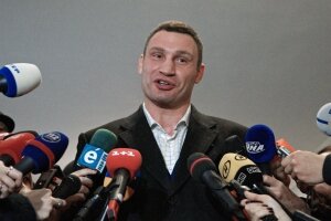 виталий кличко, киев, украина, конфуз, не смог сложить цифры, видео