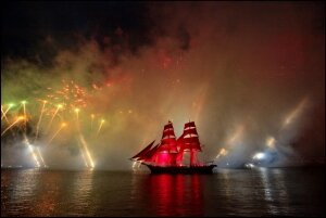 алые паруса, новости россии, санкт-петербург, фото праздника алые паруса