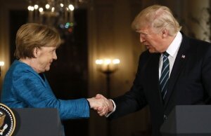 меркель ангела, дональд трамп, встреча, сша. германия, россия, политика, северный поток- 2, санкции