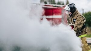 Домодедово, пожар, возгорание, Московская область, СКР, строительный вагончик, обогревать, мужчина, жертва, спасатели, проверка