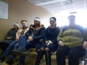 Украина, Донбасс, Шахта "Кураховская", Забастовка шахтеров, Долги по зарплате
