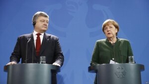 порошенко, меркель, берлин, переговоры, донбасс, минские соглашения 
