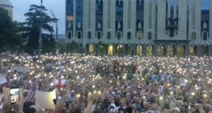 грузия, протесты, тбилиси, оппозиция, парламент, штурм, видео, происшествия