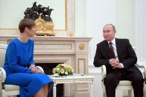 россия, эстония, кальюлайд, путин, политика, переговоры, кремль, приглашение