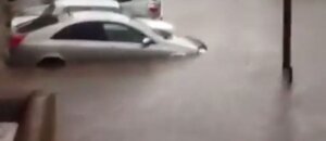 Уфа, наводнение, затопление, дождь, потоп, видео