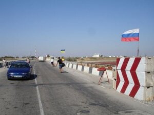 крым, джанкой, кпп, пограничники, задержан украинец, экстремистская литература