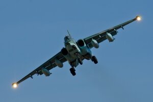 Сирия, Хама, боевики, самолет, обстрел, видео, Джейш аль-Изза, Су-25, зенитка