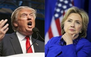 Дональд Трамп, Хиллари Клинтон, выборы, опрос, США