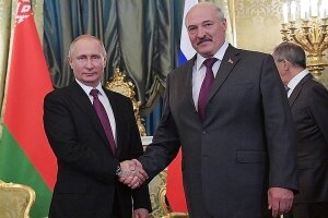 Россия, Белоруссия, Владимир Путин, Александр Лукашенко, Встреча, Могилев 