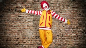 США, клоун, талисман, ресторан, компания, McDonald’s, фобия, Рональд Макдональд