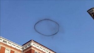 наука, США аномалия черные кольца небо видео (новости), происшествие