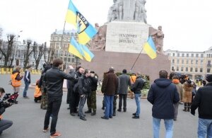 Латвия, Рига, Азов, Украина, батальон, шествие, националисты