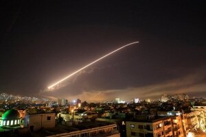новости сирия, ракетный удар, сша, кадры, последствия, франция, великобритания, фото