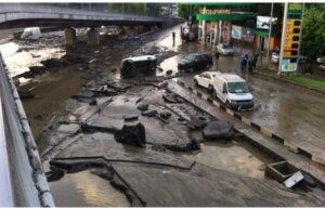 Грузия, Тбилиси, наводнение, происшествие, природные катастрофы, общество