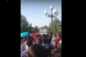 Узбекистан, президент Узбекистана, Ислам Каримов, Самарканд, похороны, видео