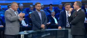 Украина, Вадим Трюхан, политика, скандал, 60 минут, программа, ток-шоу, Евгений Попов