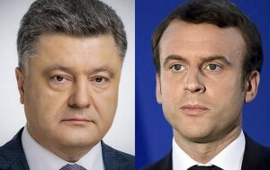 украина, франция, порошенко, макрон, переговоры, донбасс, конфликт 