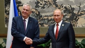 россия, путин, земан, чехия, переговоры, украина, донбасс, конфликт, урегулирование