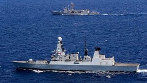 НАТО, Черное море, Военные корабли, Кадры