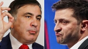 михеил саакашвили, владимир зеленский. украина, выборы президента украины 2019, грузия