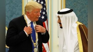 дональд трамп, Салман бен Абдель Азиз Аль Сауд, нефть, саудовская аравия, политика, экономика