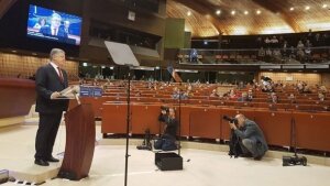 Петр Порошенко, Страсбург, ПАСЕ, выступление, Милош Земан, президент Чехии, Крым, компенсация