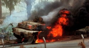 советская ракета Фагот, танк М1 Абрамс, уничтожение, видео