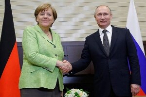 путин, меркель, встреча, переговоры, сми, реакция, европа, трамп