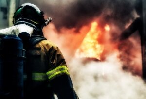 новости россии, новости иркутска, пожар в колонии №6, горит больница колонии