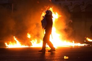 греция, афины, протесты, полиция