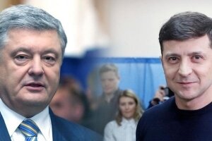 зеленский, порошенко, рейтинги, украина, выборы президента, соцпрос, политика