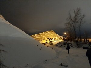 оренбург, дтп, рухнул мост, фура, легковушка, пострадавшие