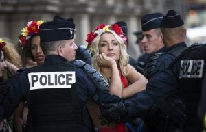 Femen, 1 мая, суд, Марин Ле Пен